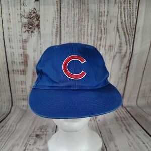 Team MLB Chicago Cubs Blue‎ Red Adjustable Hat Cap